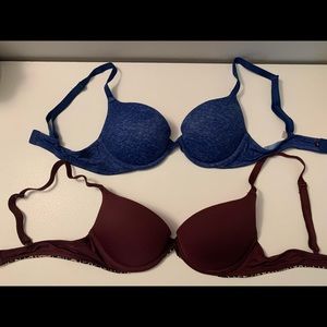 Victoria Secret 2 pack Push-up Bras